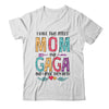I Have Two Title Mom And Gaga Mothers Day Colorful T-Shirt & Tank Top | Teecentury.com