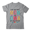 I Have Two Title Mom And Oma Mothers Day Colorful T-Shirt & Tank Top | Teecentury.com