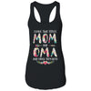 I Have Two Title Mom And Oma Mothers Day Floral T-Shirt & Tank Top | Teecentury.com