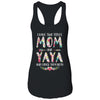 I Have Two Title Mom And Yaya Mothers Day Floral T-Shirt & Tank Top | Teecentury.com