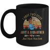 I Have Two Titles Aunt & Godmother Mother's Day Black Woman Mug Coffee Mug | Teecentury.com