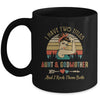 I Have Two Titles Aunt & Godmother Mother's Day Mug Coffee Mug | Teecentury.com