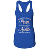 I Have Two Titles Mom And Auntie Mother's Day Flower T-Shirt & Tank Top | Teecentury.com