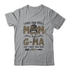 I Have Two Titles Mom And G-Ma Leopard Mother's Day T-Shirt & Tank Top | Teecentury.com