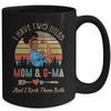 I Have Two Titles Mom And G-Ma Mother's Day Black Woman Mug Coffee Mug | Teecentury.com