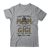 I Have Two Titles Mom And Gigi Leopard Mother's Day T-Shirt & Tank Top | Teecentury.com