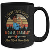 I Have Two Titles Mom And Grammy Mother's Day Black Woman Mug Coffee Mug | Teecentury.com