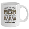 I Have Two Titles Mom And Mamaw Leopard Mother's Day Mug Coffee Mug | Teecentury.com