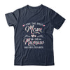 I Have Two Titles Mom And Mamaw Mother's Day Flower T-Shirt & Tank Top | Teecentury.com