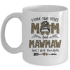 I Have Two Titles Mom And MawMaw Leopard Mother's Day Mug Coffee Mug | Teecentury.com