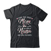 I Have Two Titles Mom And Nana Mother's Day Flower T-Shirt & Tank Top | Teecentury.com