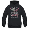 I Have Two Titles Mom And Nanny Mother's Day Flower T-Shirt & Tank Top | Teecentury.com