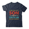 I Have Two Titles Son And Son-In-Law Vintage Retro Shirt & Hoodie | teecentury