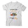 I Just Want To Work In My Garden And Hang Out With Dog Funny T-Shirt & Tank Top | Teecentury.com