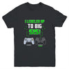 I Leveled Up To Big Sis Gamer New Sister Pregnancy Reveal Youth Youth Shirt | Teecentury.com