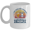 I Like Beer And Kayaking And Maybe 3 People Vintage Mug Coffee Mug | Teecentury.com