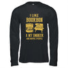 I Like Bourbon And My Smoker And Maybe 3 People T-Shirt & Hoodie | Teecentury.com