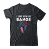 I Like How He Bangs Funny 4th Of July Matching Couple Shirt & Tank Top | teecentury