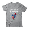 I Like How He Bangs Funny 4th Of July Matching Couple Shirt & Tank Top | teecentury
