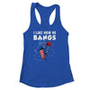 I Like How He Bangs Funny 4th Of July Matching Couple Shirt & Tank Top | teecentury
