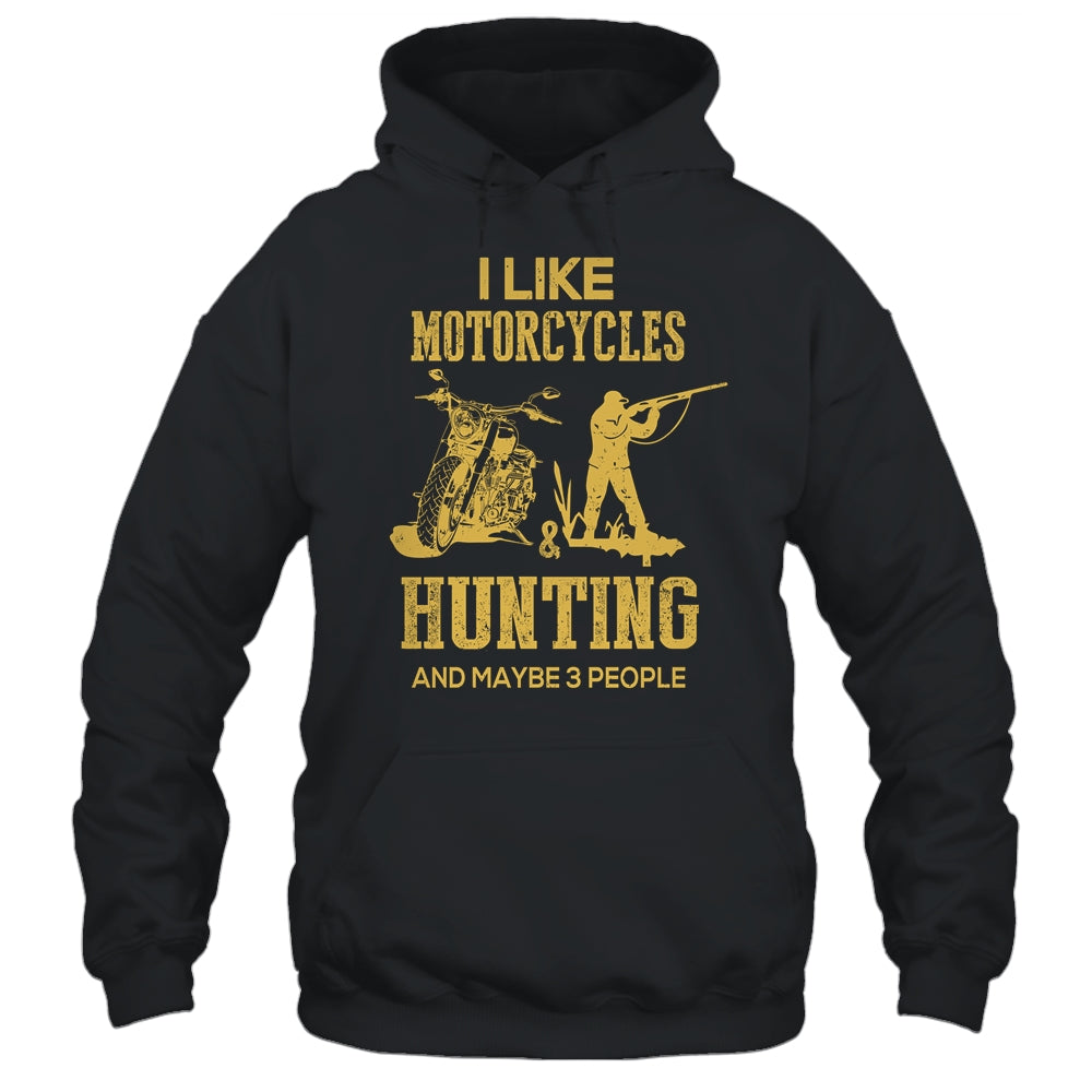 I like hunting and hotsell maybe 3 people hoodie