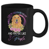 I Like My Golden Retriever And Maybe Like 3 People Mom Life Mug Coffee Mug | Teecentury.com