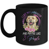 I Like My Labrador And Maybe Like 3 People Mom Life Mug Coffee Mug | Teecentury.com
