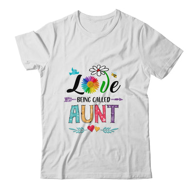 I Love Being Called Aunt Daisy Flower Mothers Day T-Shirt & Tank Top | Teecentury.com