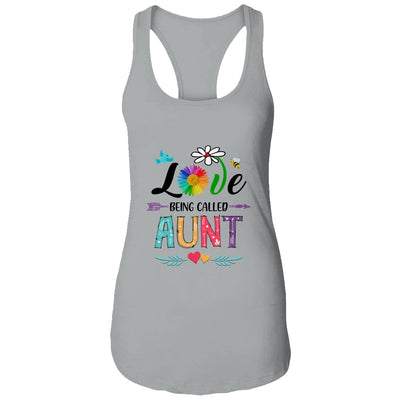I Love Being Called Aunt Daisy Flower Mothers Day T-Shirt & Tank Top | Teecentury.com
