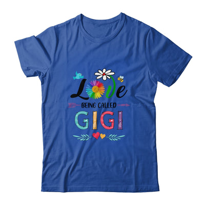 I Love Being Called Gigi Daisy Flower Mothers Day T-Shirt & Tank Top | Teecentury.com