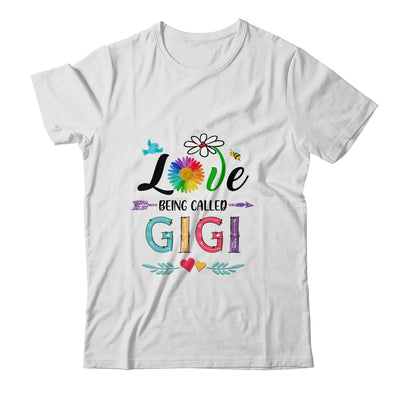I Love Being Called Gigi Daisy Flower Mothers Day T-Shirt & Tank Top | Teecentury.com