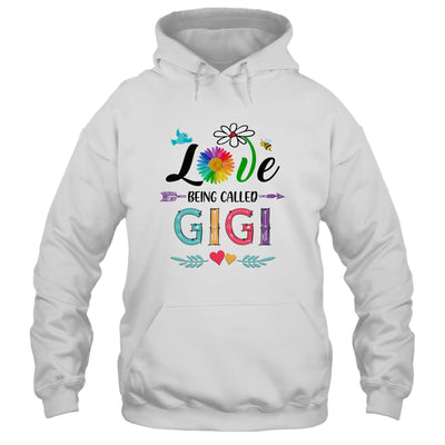 I Love Being Called Gigi Daisy Flower Mothers Day T-Shirt & Tank Top | Teecentury.com