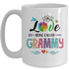 I Love Being Called Grammy Daisy Flower Mothers Day Mug Coffee Mug | Teecentury.com