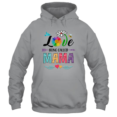 I Love Being Called Mama Daisy Flower Mothers Day T-Shirt & Tank Top | Teecentury.com