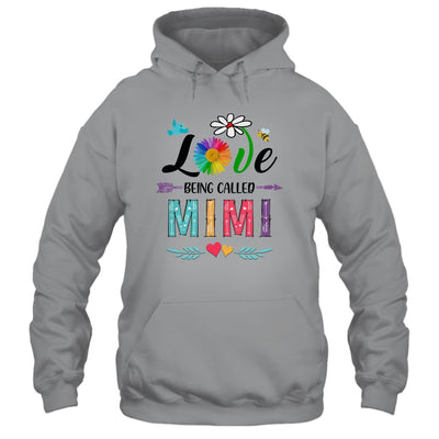 I Love Being Called Mimi Daisy Flower Mothers Day T-Shirt & Tank Top | Teecentury.com