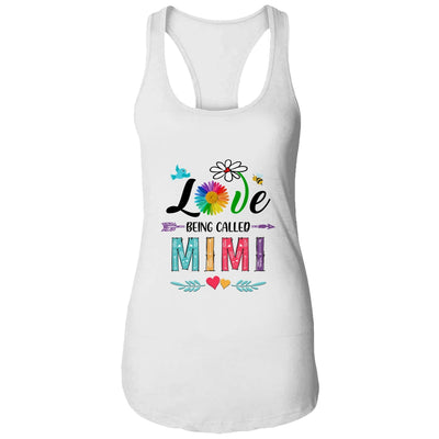 I Love Being Called Mimi Daisy Flower Mothers Day T-Shirt & Tank Top | Teecentury.com