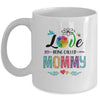 I Love Being Called Mommy Daisy Flower Mothers Day Mug Coffee Mug | Teecentury.com