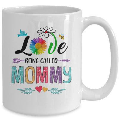 I Love Being Called Mommy Daisy Flower Mothers Day Mug Coffee Mug | Teecentury.com