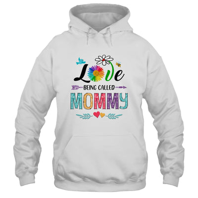 I Love Being Called Mommy Daisy Flower Mothers Day T-Shirt & Tank Top | Teecentury.com