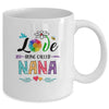 I Love Being Called Nana Daisy Flower Mothers Day Mug Coffee Mug | Teecentury.com