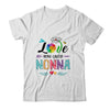 I Love Being Called Nonna Daisy Flower Mothers Day T-Shirt & Tank Top | Teecentury.com