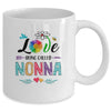 I Love Being Called Nonna Daisy Flower Mothers Day Mug Coffee Mug | Teecentury.com