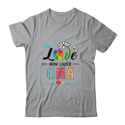 I Love Being Called Oma Daisy Flower Mothers Day T-Shirt & Tank Top | Teecentury.com