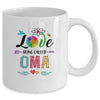 I Love Being Called Oma Daisy Flower Mothers Day Mug Coffee Mug | Teecentury.com