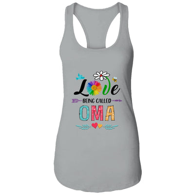 I Love Being Called Oma Daisy Flower Mothers Day T-Shirt & Tank Top | Teecentury.com