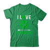 I Love His Shamrocks Funny St Patrick's Day Couples Shirt & Hoodie | teecentury