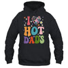 I Love Hot Dads I Heart Hot Dads Retro Groovy Fathers Day Shirt & Hoodie | teecentury