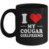 I Love My Cougar Girlfriend I Love My Girlfriend Mug | teecentury