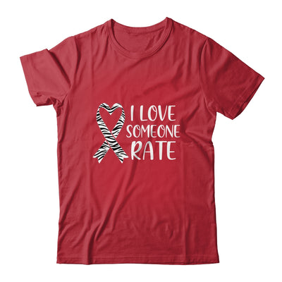 I Love Someone Rare Disease Awareness Ribbon T-Shirt & Hoodie | Teecentury.com