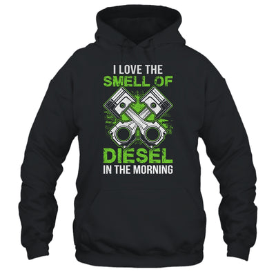 I Love The Smell Of Diesel In The Morning Funny Trucker T-Shirt & Hoodie | Teecentury.com